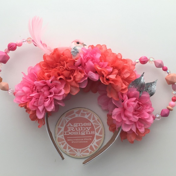 Epcot Pink Candy Disney Insp Minnie Mouse Ears - Picture 3 of 6